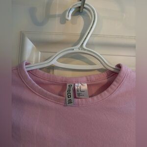 H&M PINK BABY TEE WOMENS!